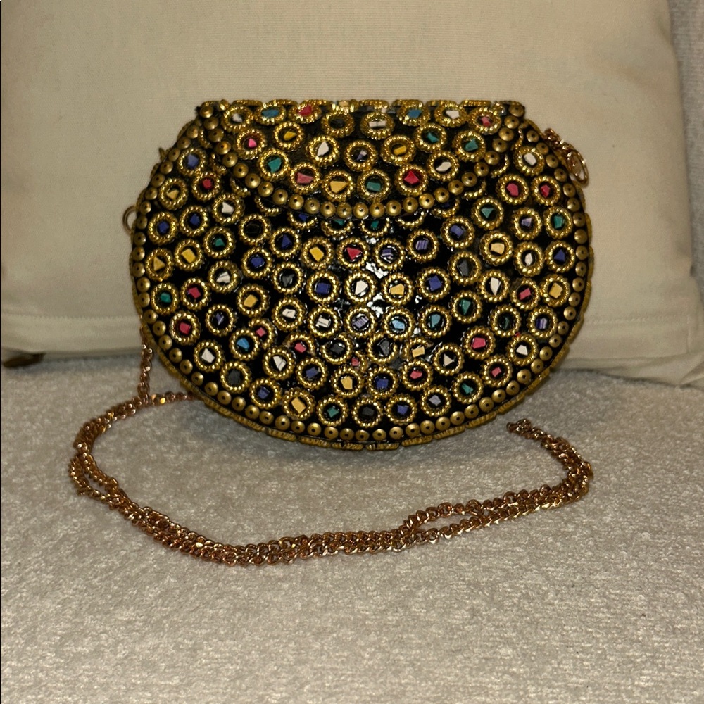⭐️NEW Ramla Atom Mosaic Handmade Crossbody Clutch Bag⭐️ - Picture 3 of 7
